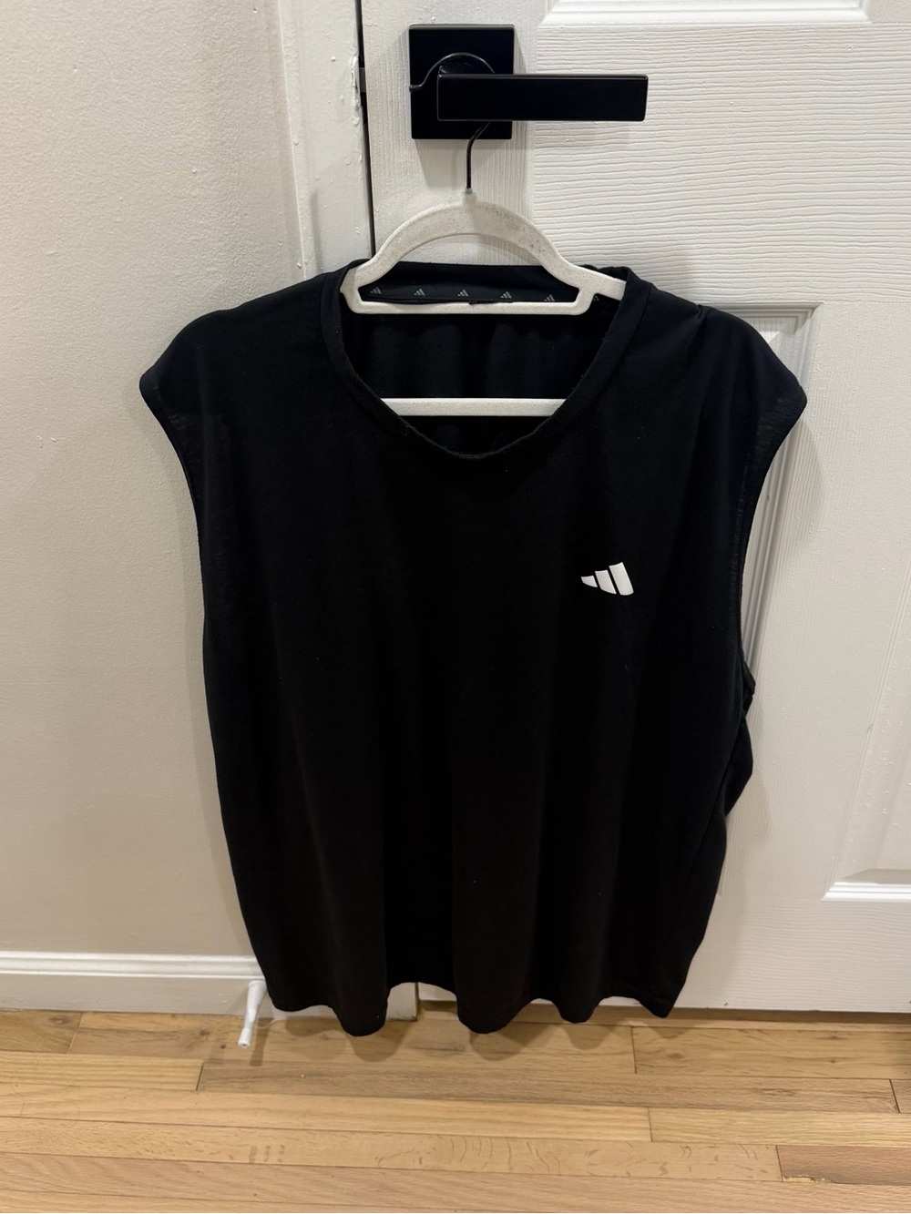 Adidas Black Sleeveless Athletic Tank Top Men Size 2XL